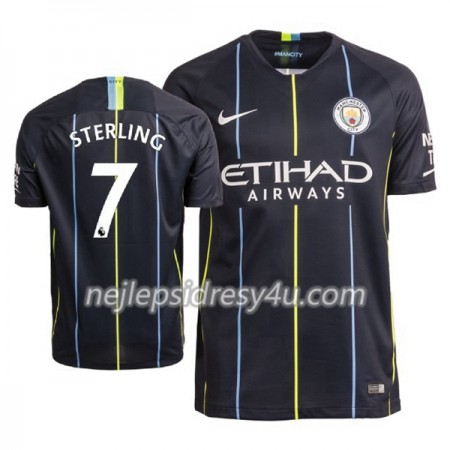 Fotbalový Dres Manchester City Sterling 7 Venkovní 2018/19